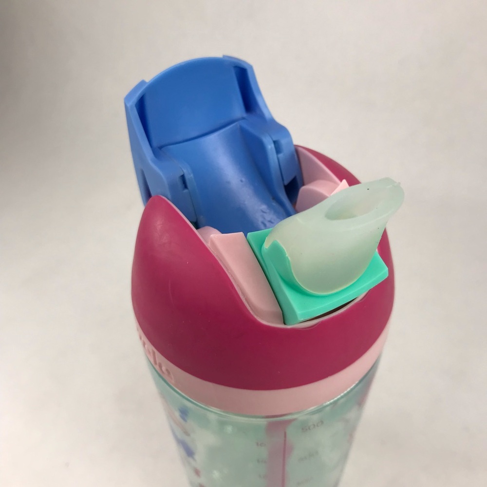 Owala 16 oz Kids FreeSip Water Bottle Pink Graphics - Picture 3 of 13